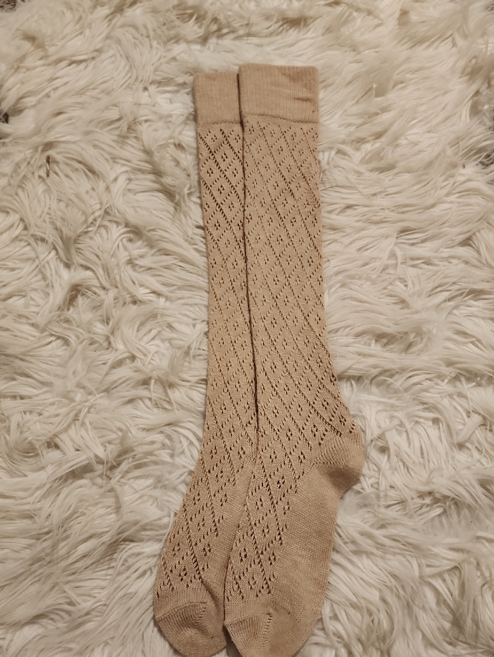 Pointelle Socks - Knee Length